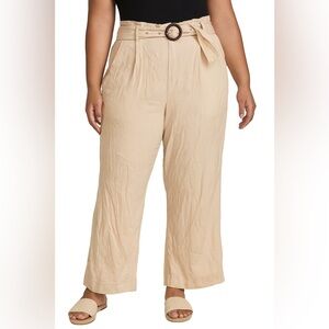 INC International Concepts Tan Wide Leg Pants